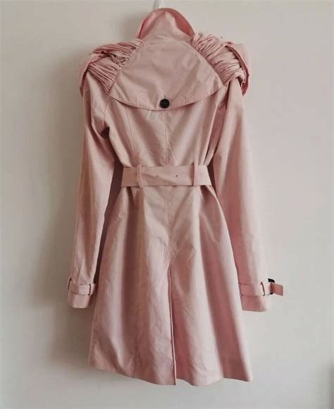 burberry prorsum pink coat|burberry coat with wool collar.